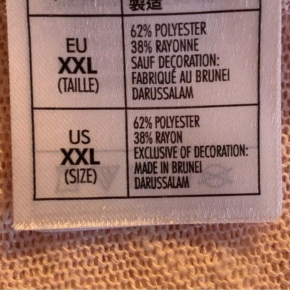 Disney Parks Minnie Mouse Pink Long Sleeve Top - Picture 8 of 8